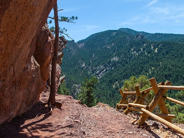 Boulder mountain shop park