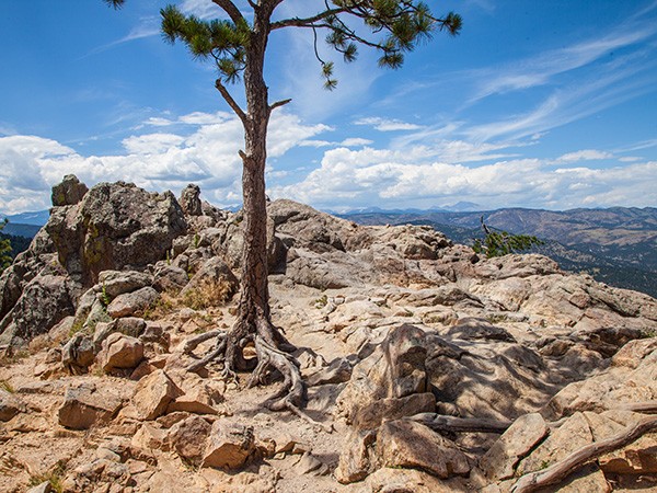 Boulder mountain shop park