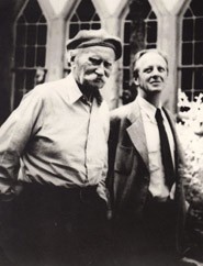 Caldwell.jpg Jens Jensen (L) and Alfred Caldwell, circa 1945