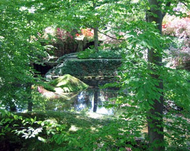 The Stream Garden at the Frederick residence, Delaware