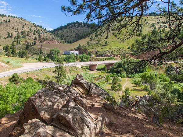 Denver mountain park top