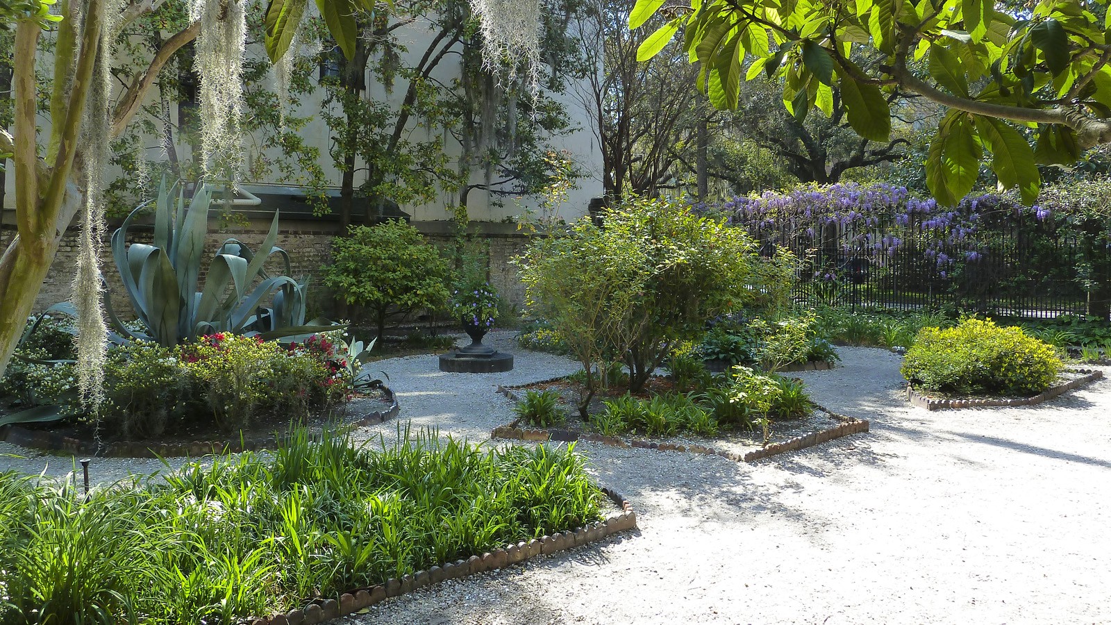 The Juliette Gordon Low Birthplace Garden, Savannah, GA