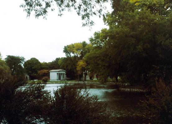 GracelandCem3-CB-1993.jpg Graceland Cemetery, 1993