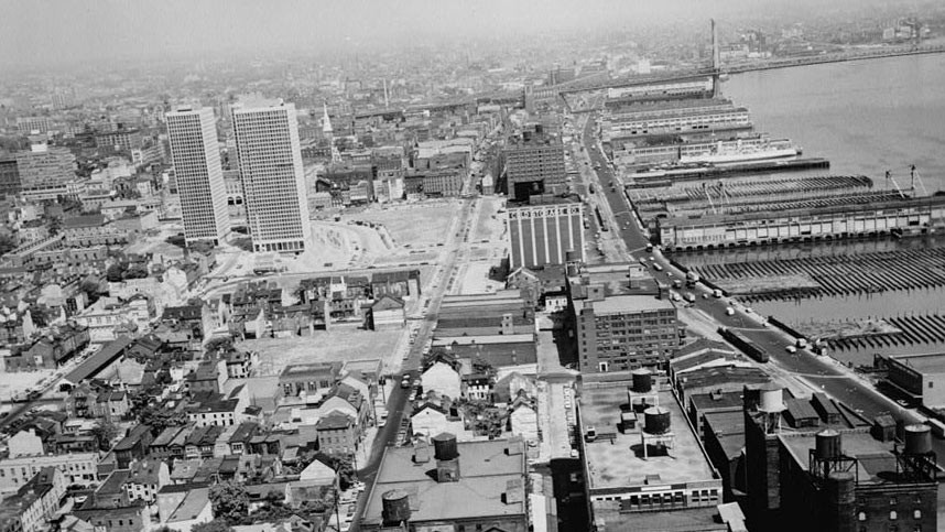 Many residences in Philadelphia’s historic Society Hill neighborhood are documented in the Historic American Building Survey