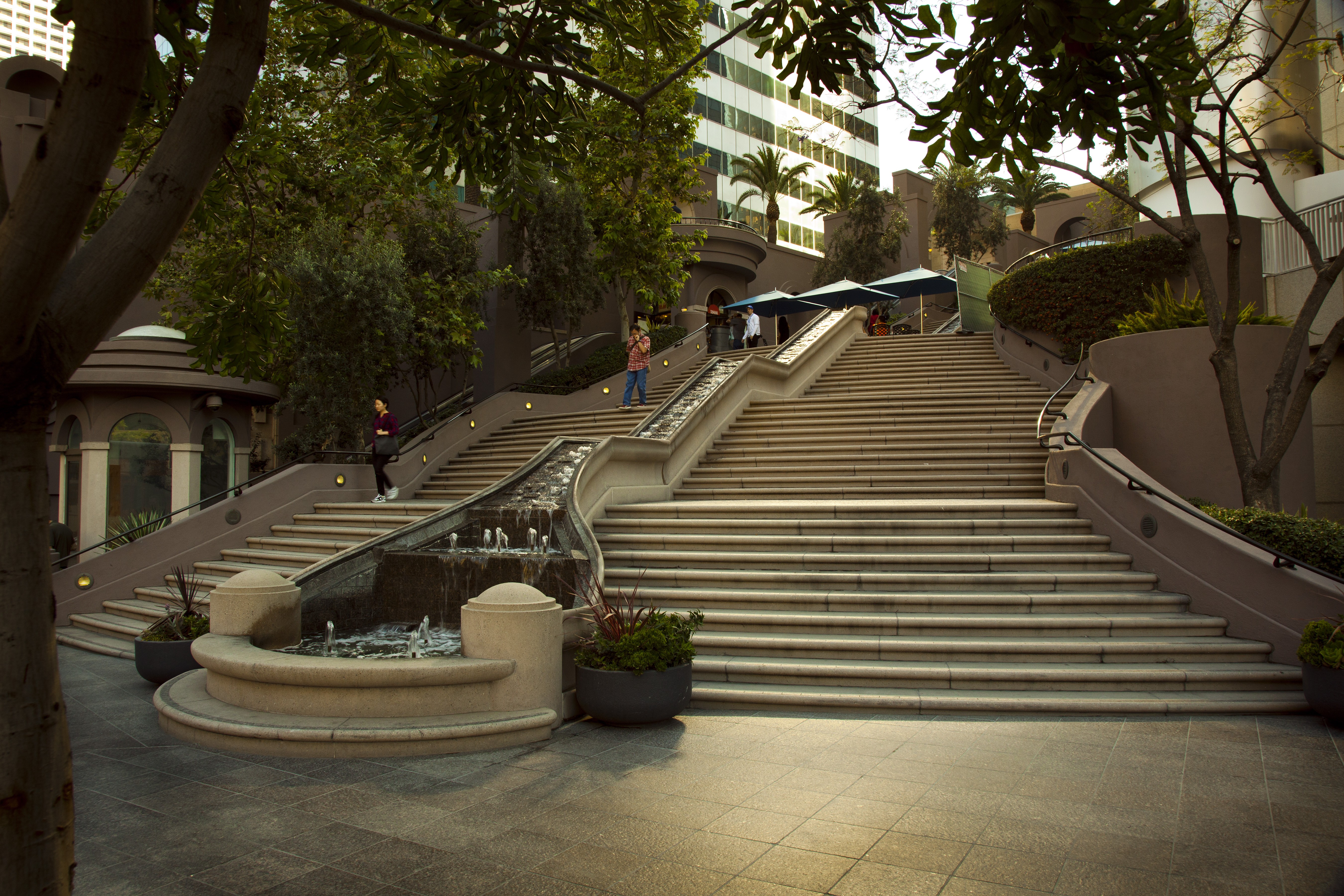 Bunker Hill Steps, Los Angeles, CA, 2016.