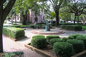 Troup Square, Savannah, GA.