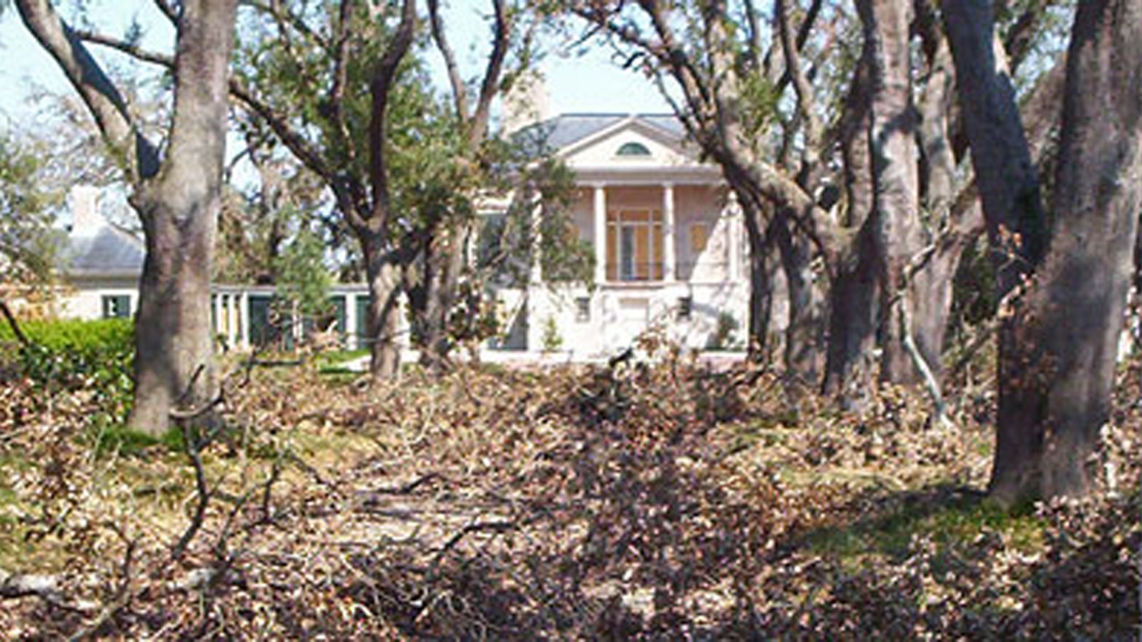 Longue Vue House and Gardens in the aftermath of Hurricane Katrina