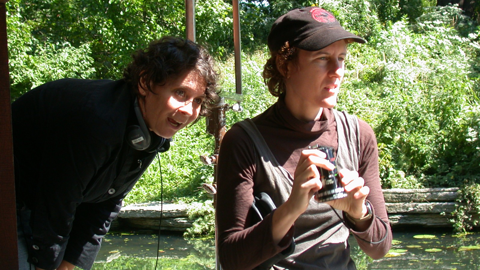 Carey Lundin, Director and Land Bernberg, Director of Photography - Photo courtesy Carey Lundin