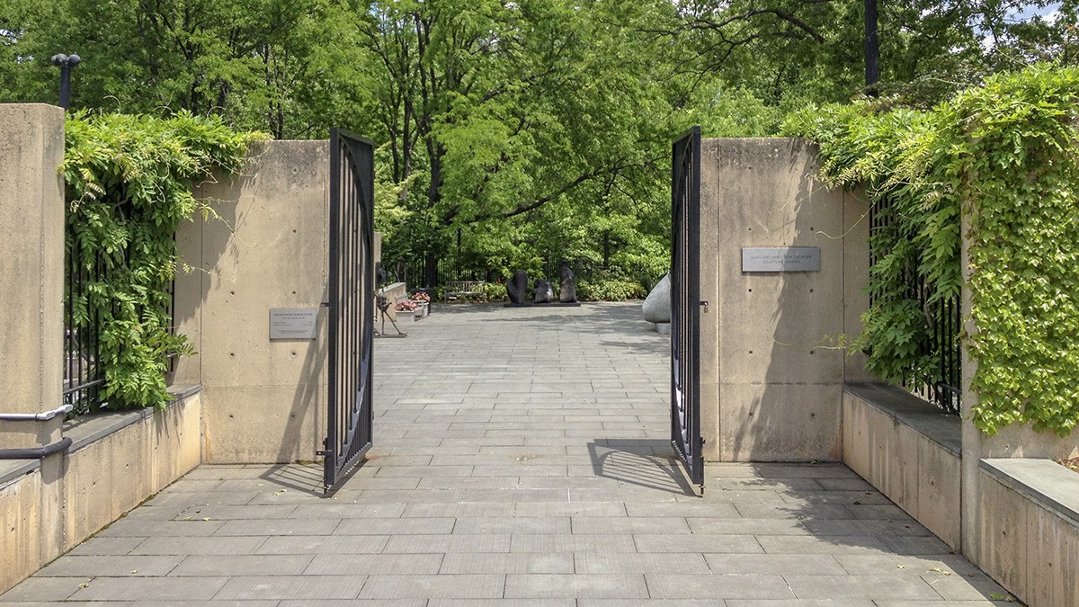 Baltimore Museum of Art Alan and Wurtzburger Sculpture Garden