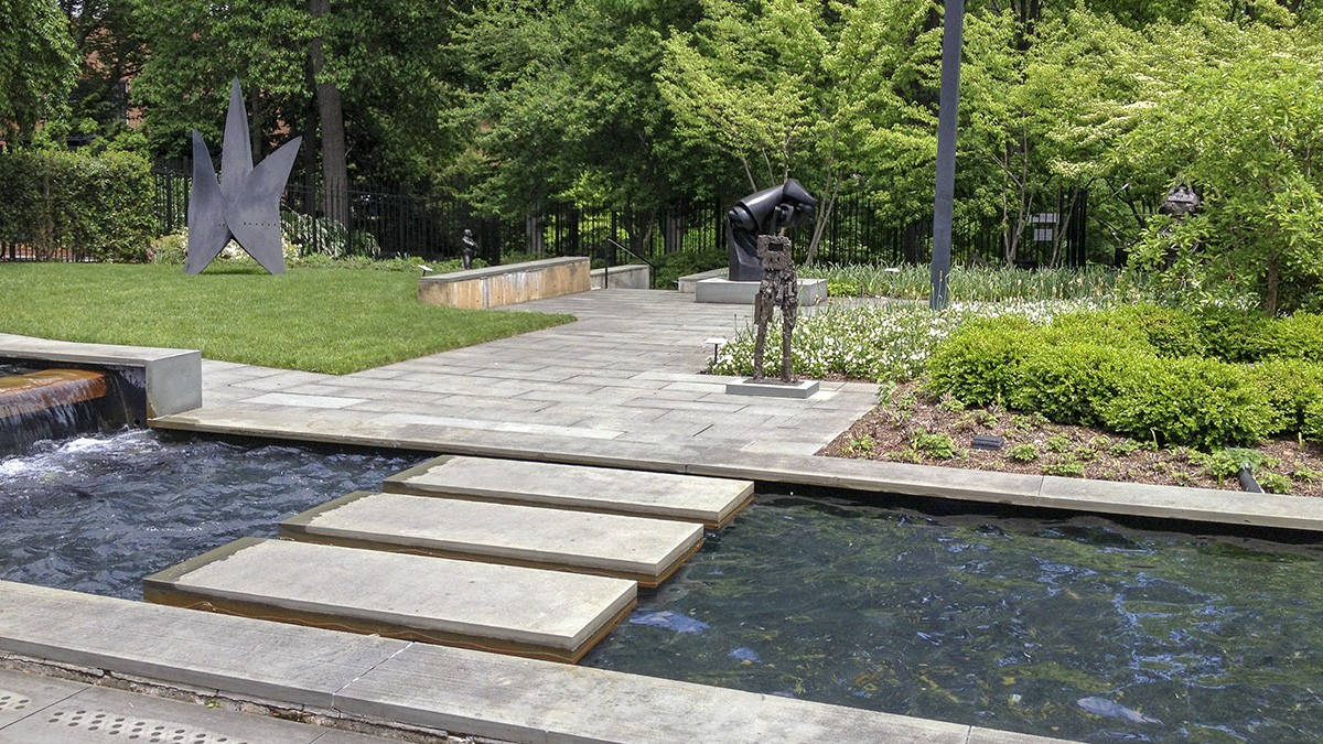 Baltimore Museum of Art Alan and Wurtzburger Sculpture Garden