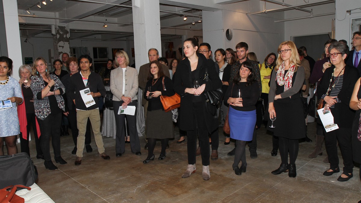 2014 Landslide Launch Party, Marylyn Dintenfass Studio, New York City