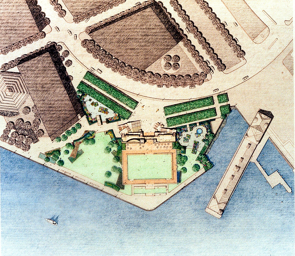 RobertWagnerPark_Plan.jpg Robert F. Wagner, Jr. Park Plan, New York, N.Y.