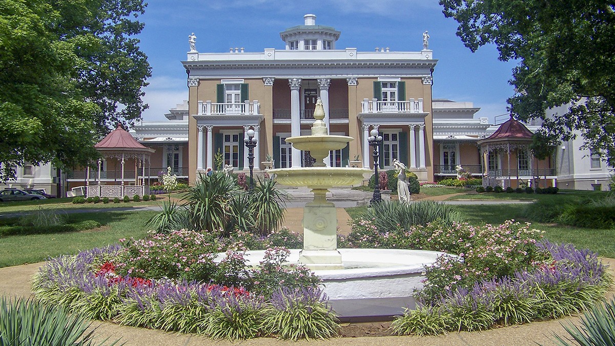 Belmont Mansion Nashville Tennessee Nashville Then: Belmont Mansion,