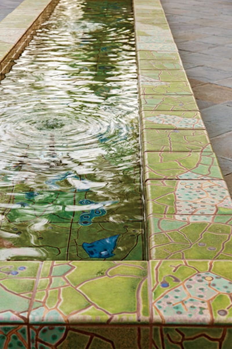 Fountain pool, Theodora Park - Photo courtesy David Rawle