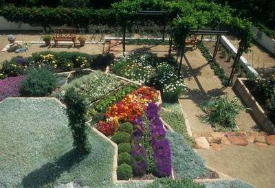 Valentine garden, Santa Barbara, CA