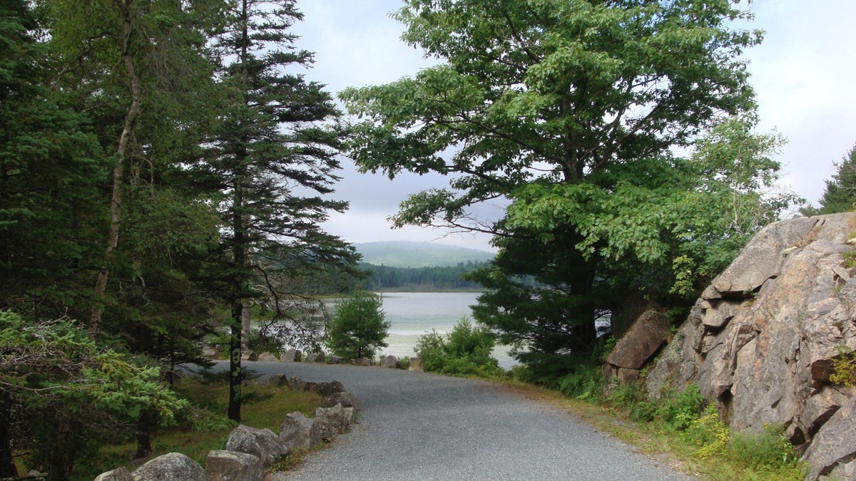 View of Witch's Hole from Carriage Road