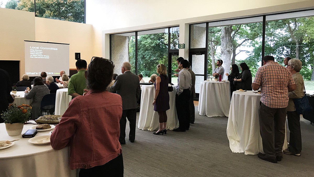 CTS_OpeningReception_WOTWIndy_CharlesABirnbaum_2017.JPG What's Out There Weekend Indianapolis Opening Reception, Christian Theological Seminary