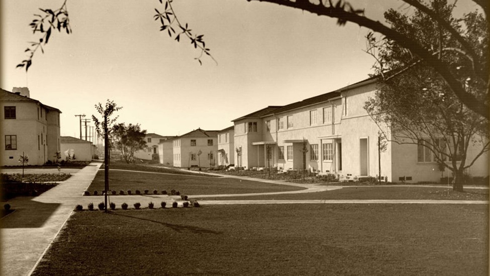 Wyvernwood Garden Apartments ca. 1940