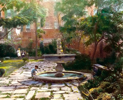 city-009-City--011-Jones-Wood-16195u.jpg North Terrace Fountain, Jones Wood, New York City, 1921
