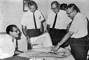 Ed Grist, Glenn Cook, Stewart King, and Joe Faust, 1967