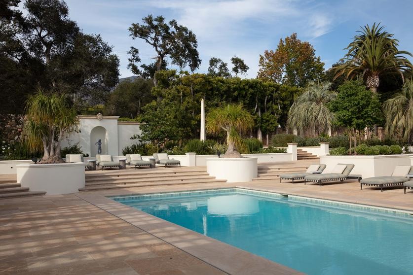 Pool area and patio