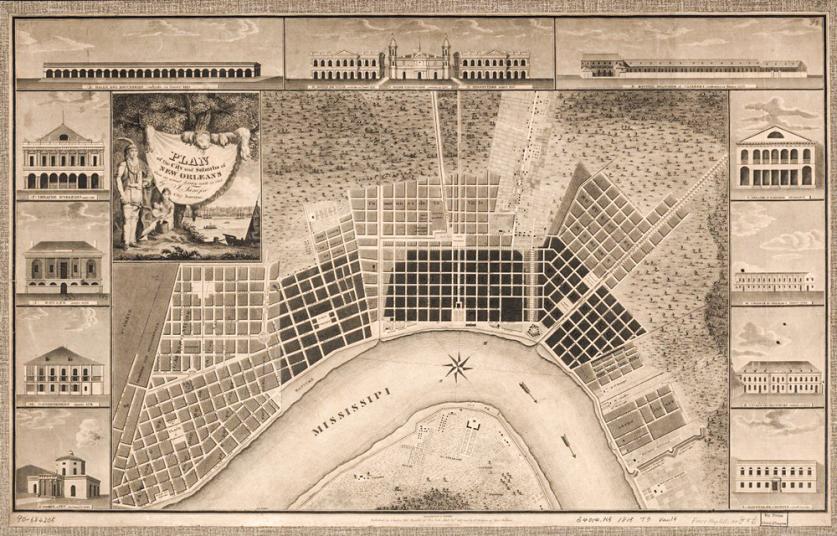 1815planofcity.jpg Plan of the city and suburbs of New Orleans