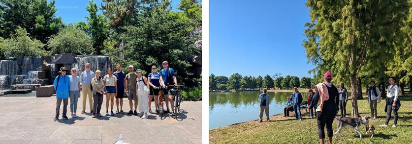 What's Out There Weekend Washington, D.C (left).; What's Out There Weekend St. Louis & the Missouri River Valley (right)