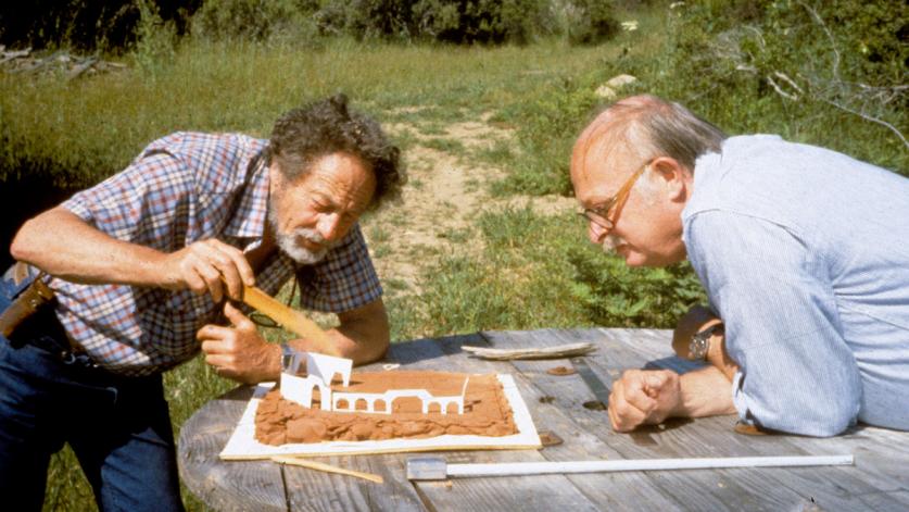 CharlesMoore_LawrenceHalprin_SeaRanch_CA_CourtesyCharlesMooreFoundaton.jpg Lawrence Halprin and Charles Moore, Sea Ranch, CA