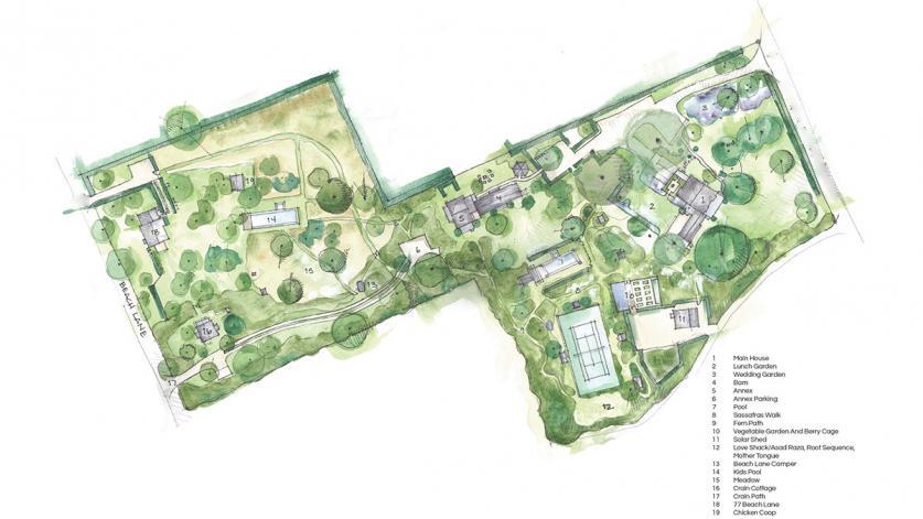 Georgica Property Site Plan