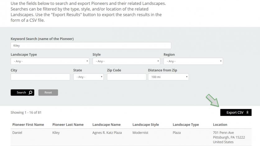 AdvancedSearchHomepage_02.jpg Export search results to CSV