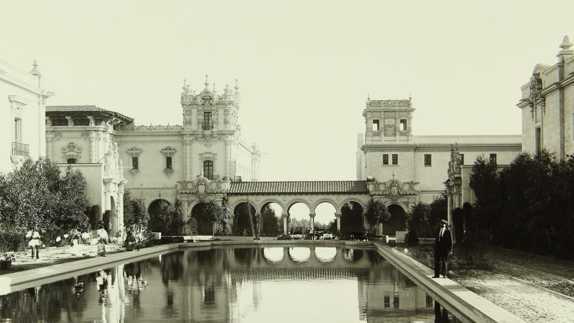 The Panama-California Exposition Grounds, Balboa Park, San Diego, CA, Date Unknown