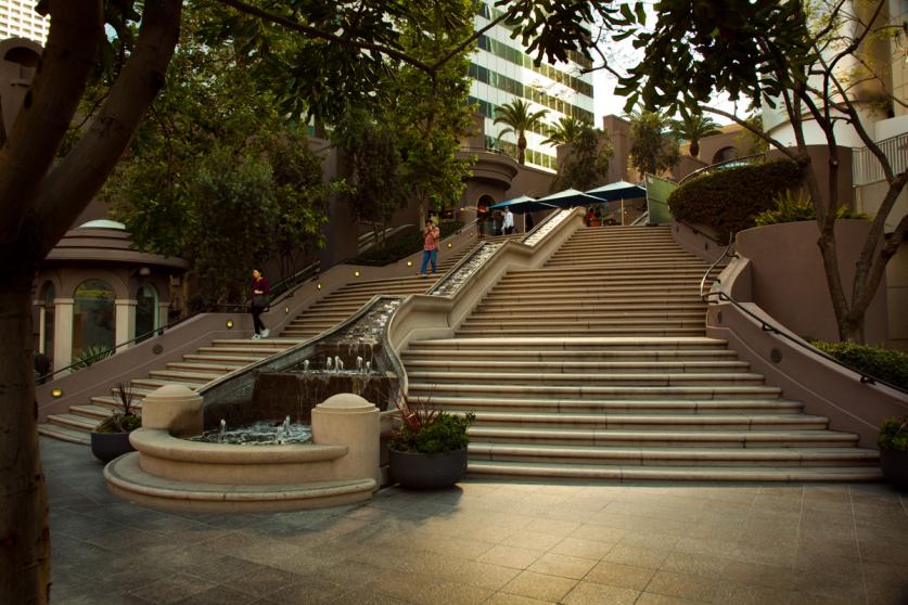 Bunker Hill Steps, Los Angeles, CA