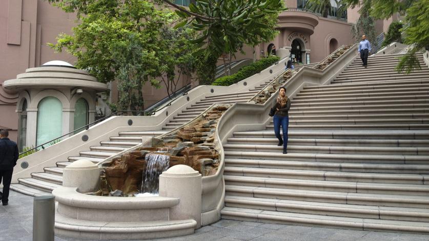 Bunker Hill Steps, Los Angeles, CA