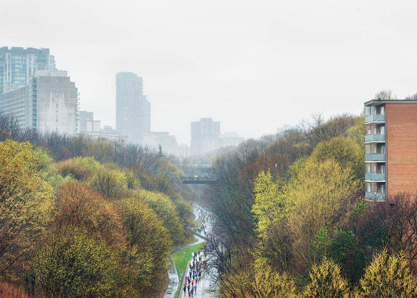 Marathon Run from the book "An Enduring Wilderness: Toronto’s Natural Parklands"