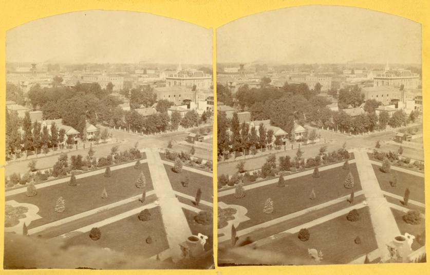 CA_Sacramento_CaliforniaStateCapitolPark_courtesyDickCowan-CowanConstructionServices_ViewLookingNorthWest_sig.jpg View looking Northwest from the dome of the California State Capitol Park