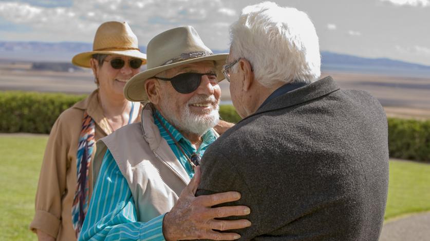 CA_Sonoma_DonnellGarden_HaagAndHalprin_feature.jpg Lawrence Halprin and Rich Haag reunite at the Donnell Garden, Sonoma, CA 2007