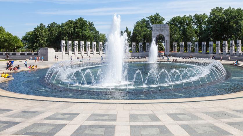 DC-NationalWWIIMemorial_feature_Barrett Doherty_2016-04.jpg National World War II Memorial, Washington, DC