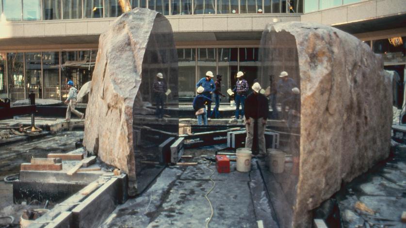 DC_Washington_NationalGeographicSociety-Marabar_courtesyElynZimmerman_2020_005_sig.jpg MARABAR installed at the National Geographic Society Headquarters, Washington, D.C., 1984