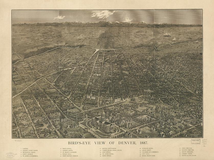 Denver_BirdsEyeView-website.jpg Bird's Eye View of Denver, 1887