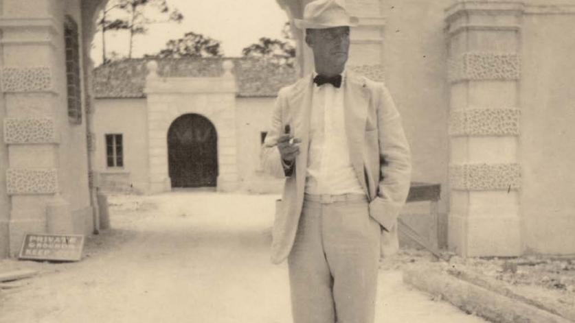 Diego Suarez at Villa Vizcaya in 1915