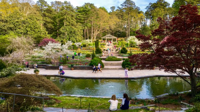 Duke University, Sarah P. Duke Gardens, Durham, NC - Designed by Carol Johnson