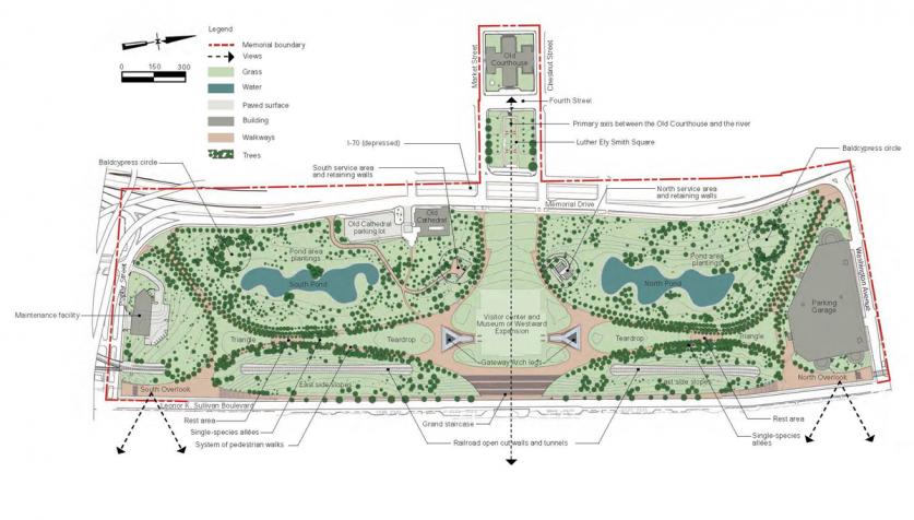Existing-Conditions-Site-Plan.jpg Existing conditions site plan from Jefferson National Expansion Memorial Cultural Landscape Report