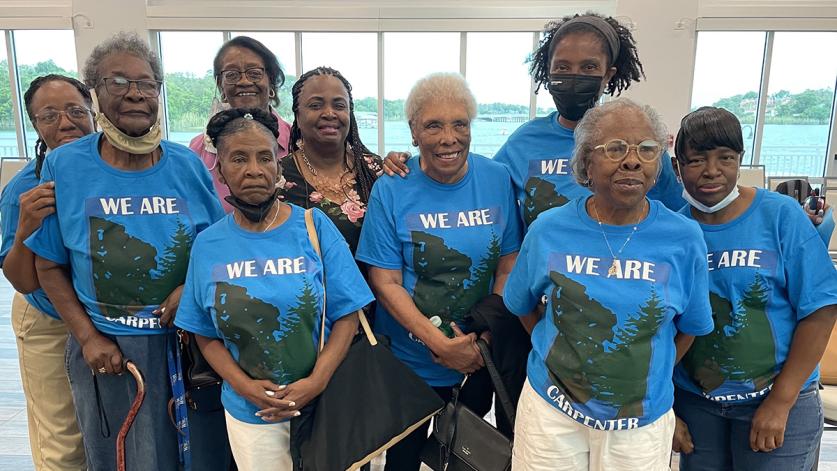 "We Are Carpenter" supporters at May 2 Open House in Pensacola