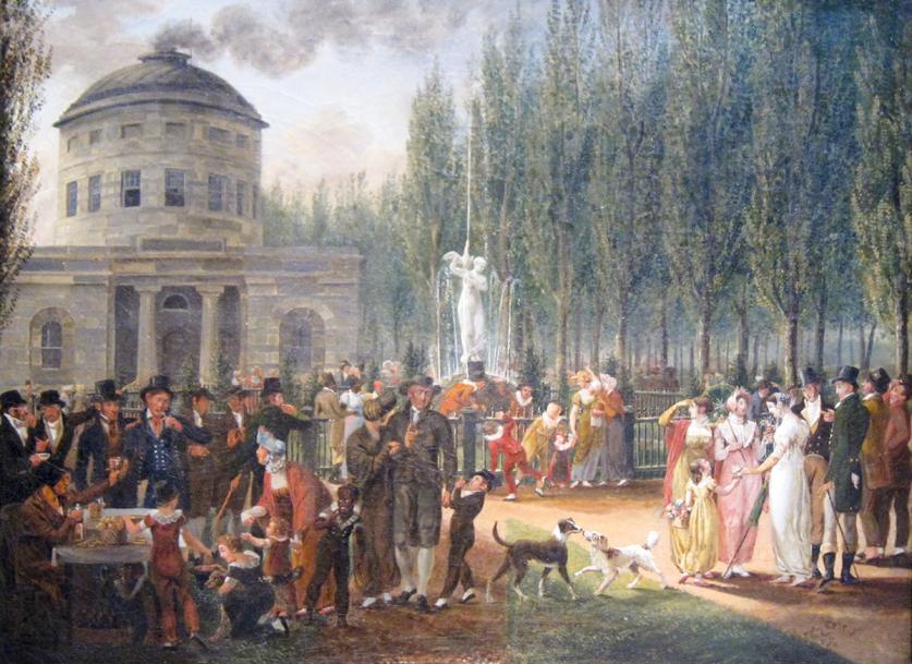 FourthJulyCenterSquare_JohnLewisKrimmel.jpg Fourth of July in Centre Square, 1812, John Lewis Krimmel