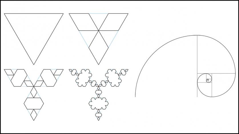 Fractals and the Fibonacci Spiral