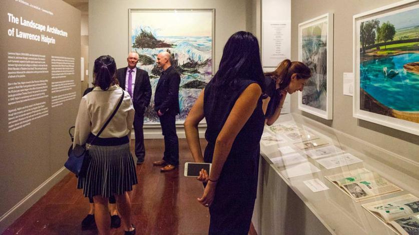 HalprinExhibition_feature_courtesyTCLF.jpg The opening of The Landscape Architecture of Lawrence Halprin at the National Building Museum