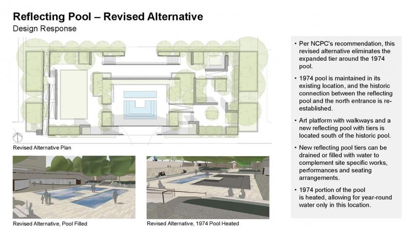 Proposed Pool Area Alterations, Revised Alternative 