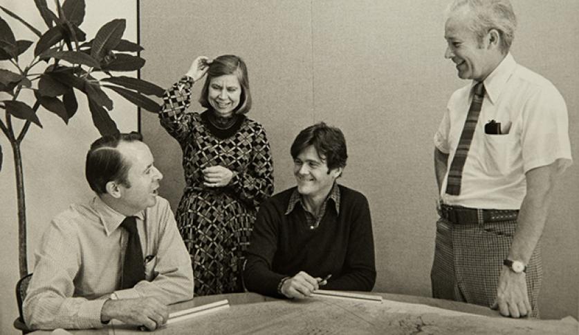 IMG_6949.jpg Harriet Pattison with George Patton (seated at the left)