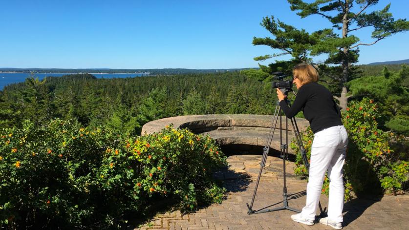 KarylEvansVideotapingatRockefellerEstate_sig.jpg Karyl Evans producing Beatrix Farrand film on location