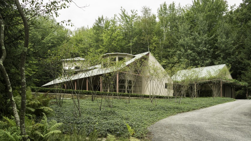 Kusko Residence from The Landscape Architecture Legacy of Dan Kiley, Williamstown, MA